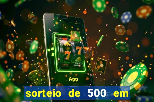 sorteio de 500 em cash toda segunda feira novibet