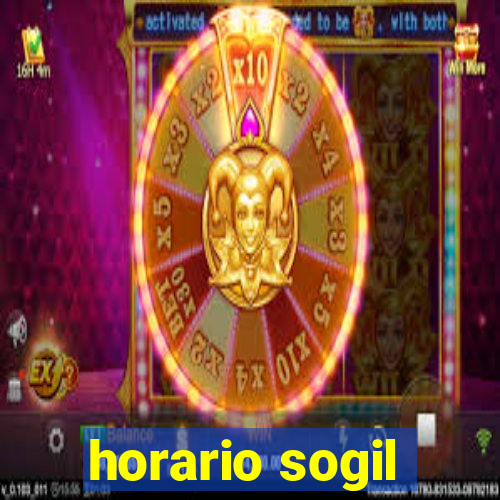 horario sogil