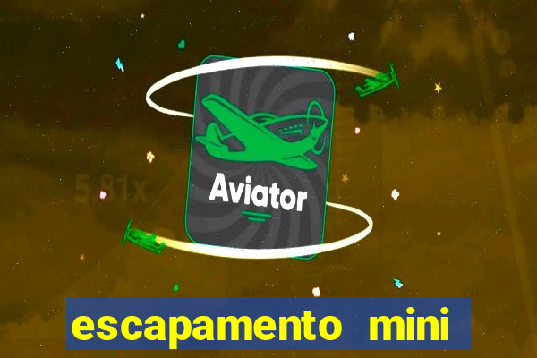 escapamento mini fortuna estralador