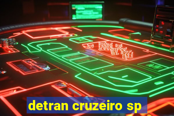 detran cruzeiro sp