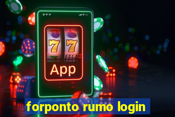 forponto rumo login