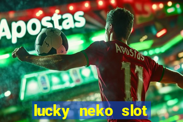 lucky neko slot logo png