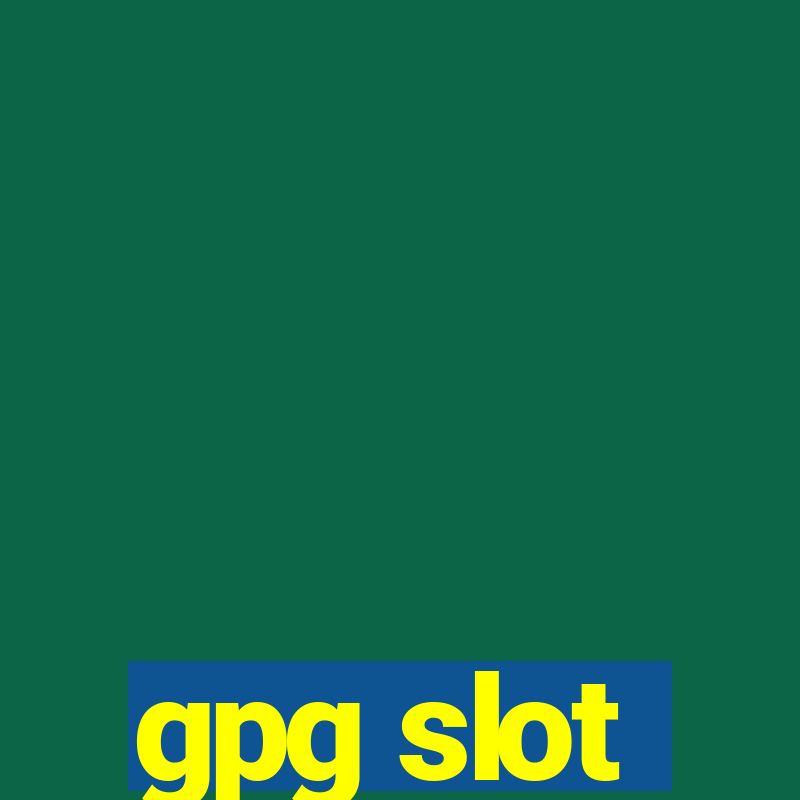 gpg slot