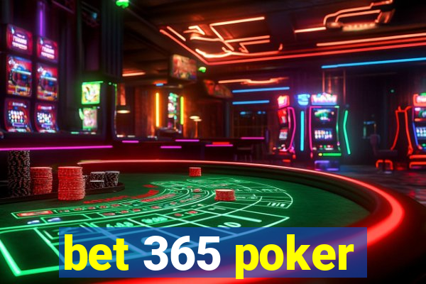 bet 365 poker