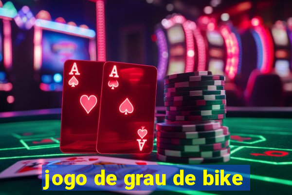 jogo de grau de bike