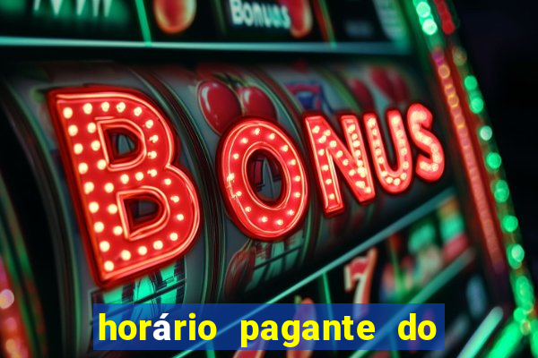 horário pagante do fortune tiger