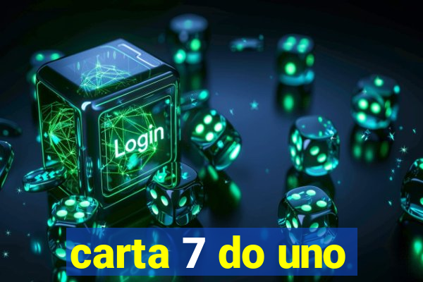 carta 7 do uno