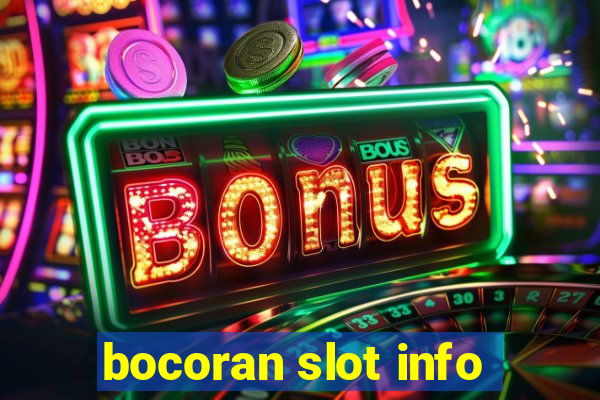 bocoran slot info