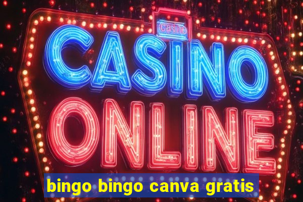 bingo bingo canva gratis