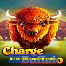 black lotus casino codes