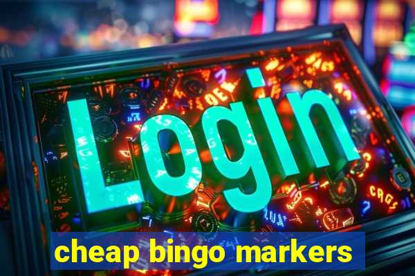 cheap bingo markers