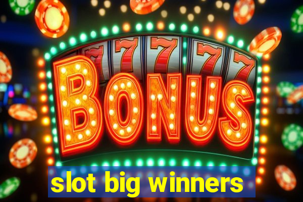 slot big winners