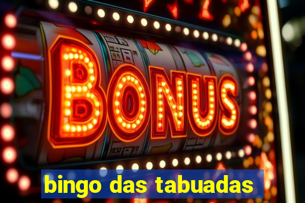 bingo das tabuadas