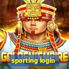 sporting login