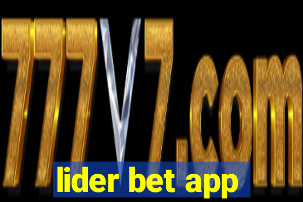 lider bet app