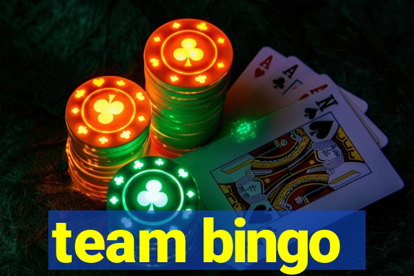 team bingo