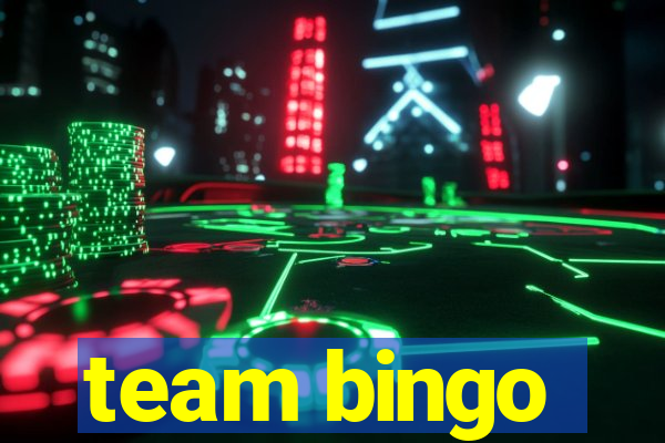 team bingo