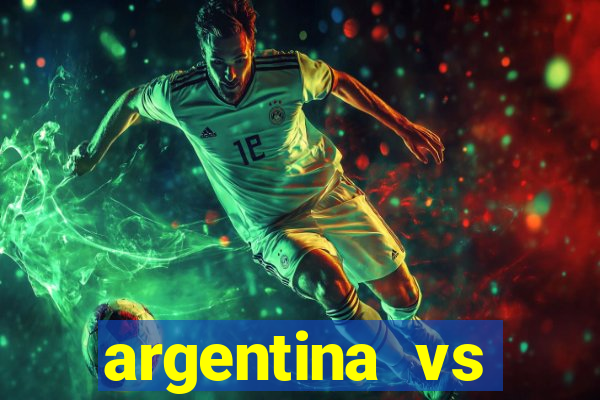 argentina vs colombia onde assistir