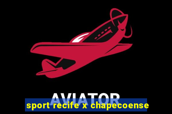 sport recife x chapecoense