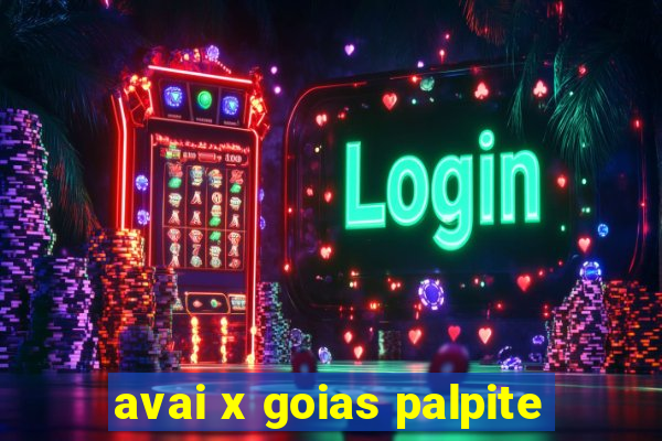 avai x goias palpite