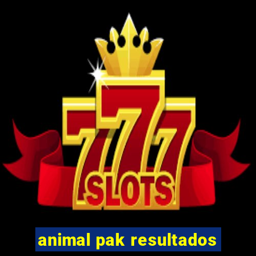 animal pak resultados