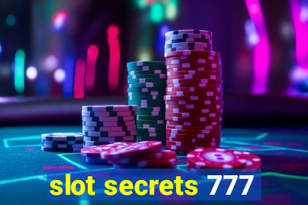 slot secrets 777