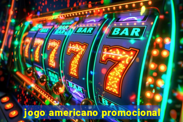 jogo americano promocional