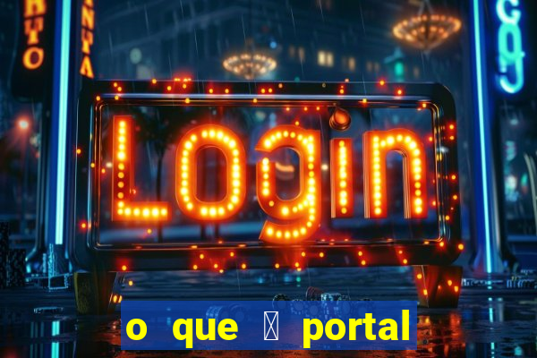 o que 茅 portal do zacarias