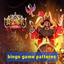 bingo game patterns