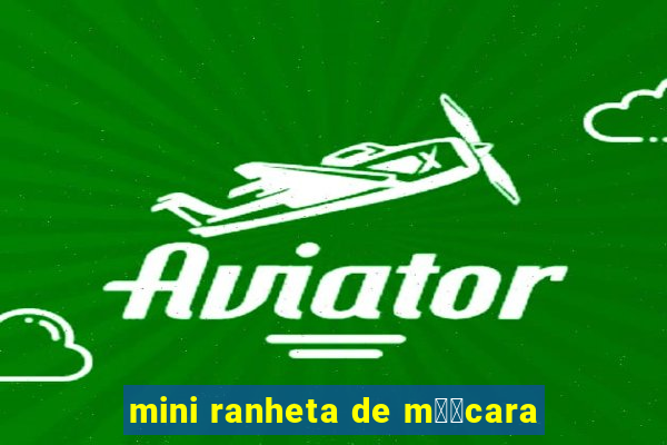 mini ranheta de m璋﹕cara