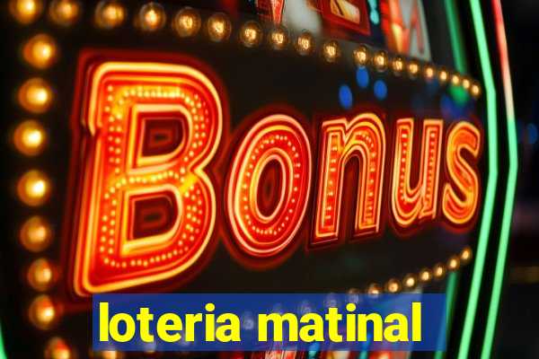 loteria matinal