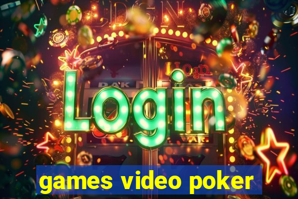 games video poker