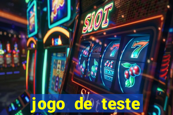 jogo de teste fortune tiger