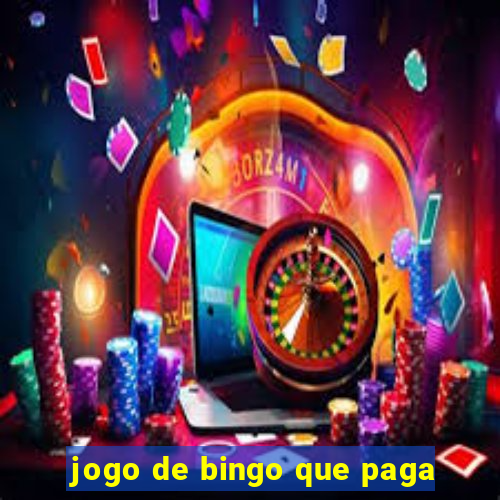 jogo de bingo que paga