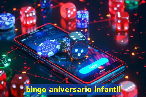 bingo aniversario infantil