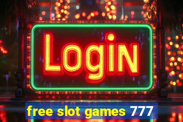 free slot games 777