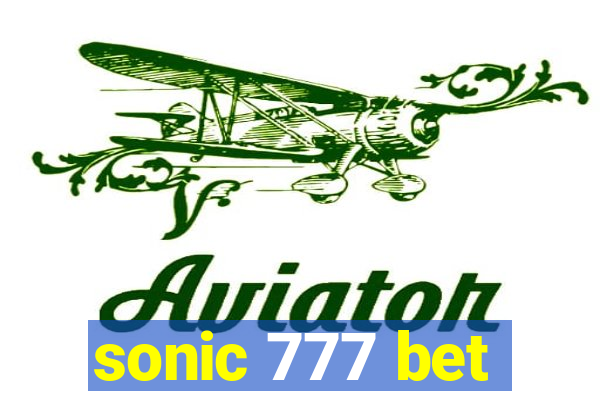 sonic 777 bet