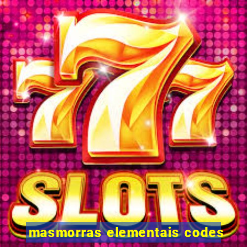 masmorras elementais codes