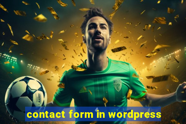 contact form in wordpress