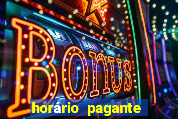 horário pagante fortune tiger