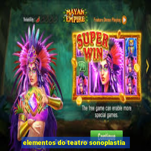 elementos do teatro sonoplastia