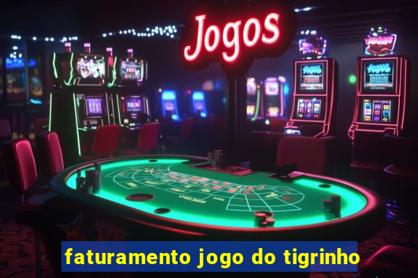 faturamento jogo do tigrinho