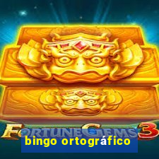 bingo ortográfico