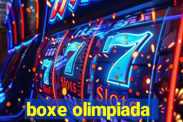 boxe olimpiada