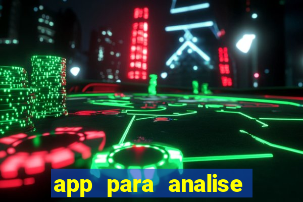 app para analise de jogos