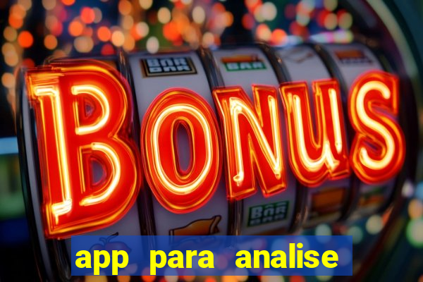 app para analise de jogos