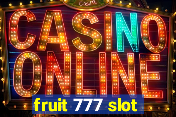 fruit 777 slot