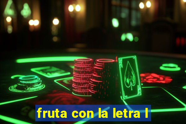 fruta con la letra l