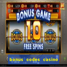 bonus codes casino no deposit