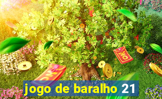 jogo de baralho 21